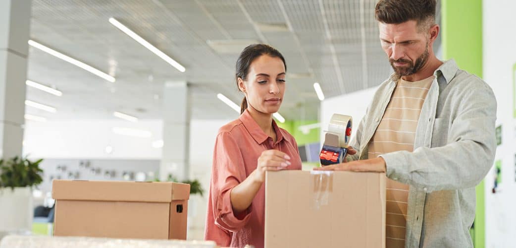 Déménagements pour professionnels faisant cartons prépare déménagement nouveaux bureaux