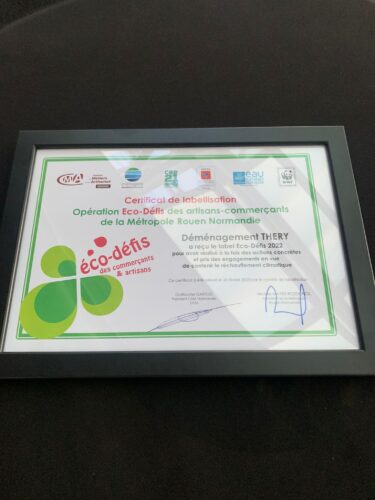 certificat eco label