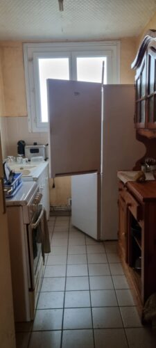 debarras frigo dans appartement